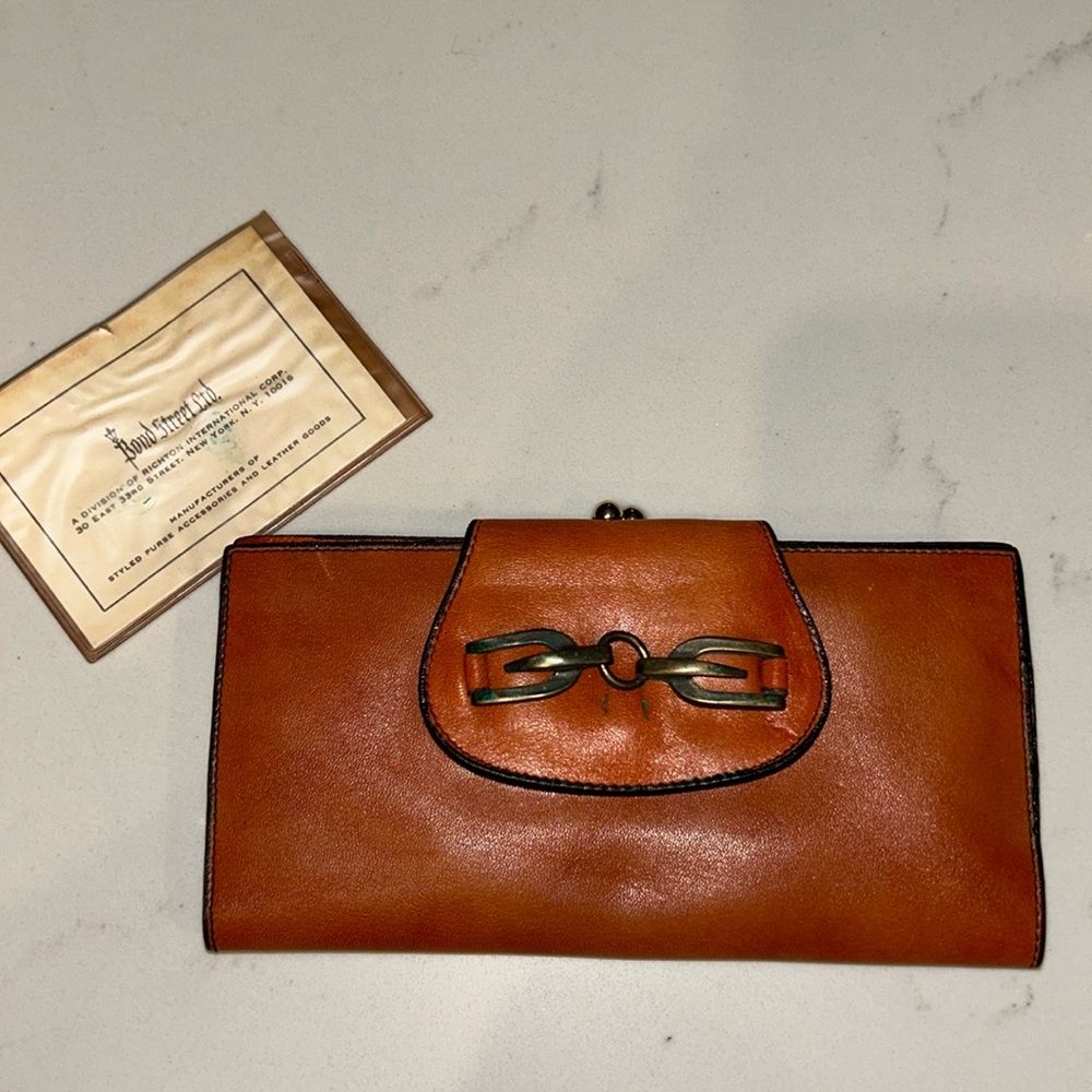 Vintage Bond Street Leather wallet women’s